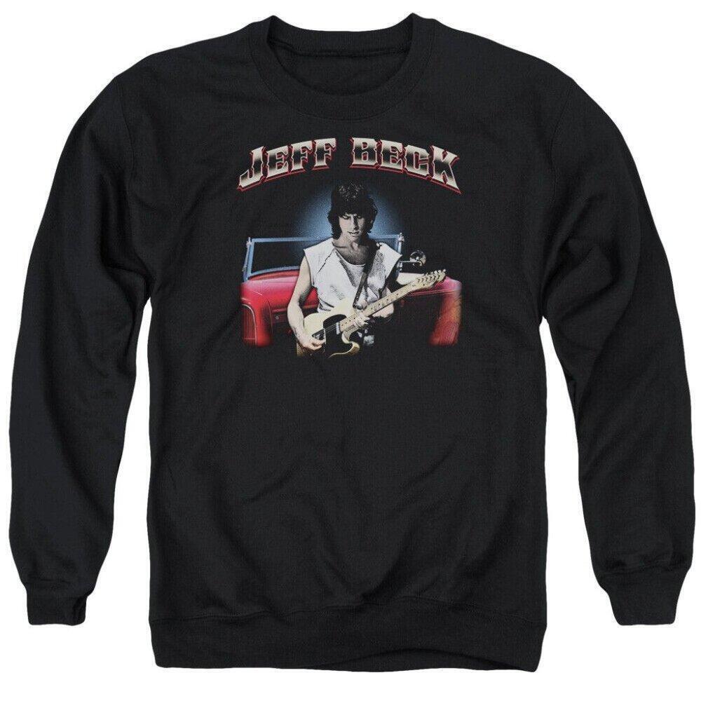 Jeff Beck Jeffs Hotrod Sweatshirt Classic Rock Music CrewPullover